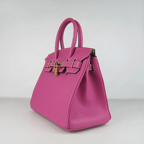 Replica Hermes Birkin 30CM Togo Leather Bag Peachblow 6088 On Sale